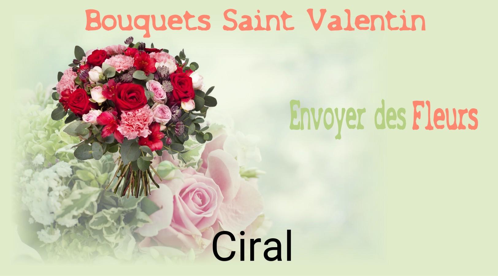Roses de Saint-Valentin livrées à Ciral